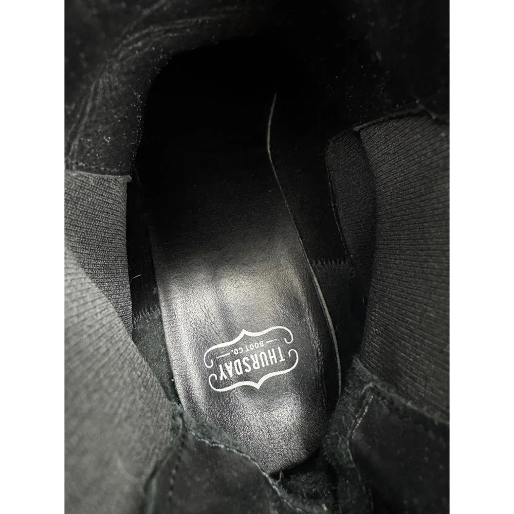Thursday Boot Company Everyday Knockout Chelsea Boots Black Leather 10.5‎
